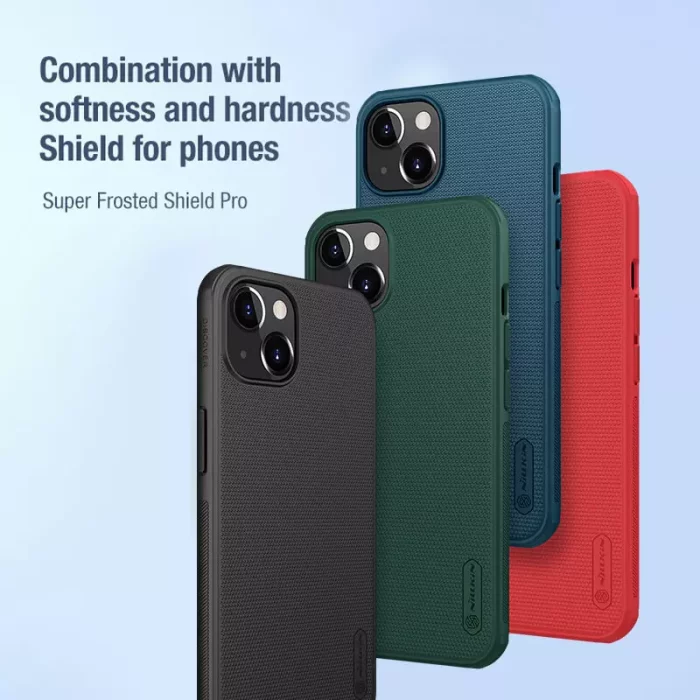 قاب نیلکین مدل Super Frosted shield proبرای گوشی موبایل اپل مدل Iphone 13