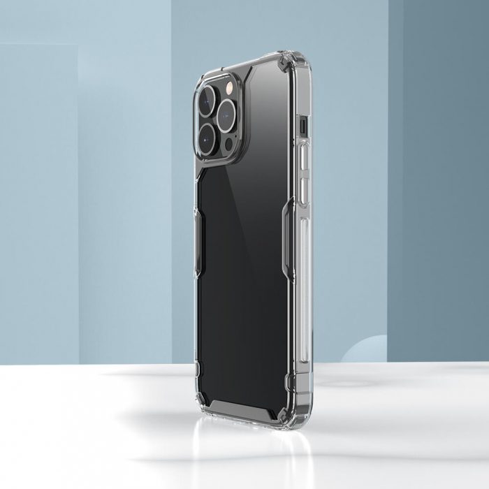 قاب نیلکین مدلnature TPU pro برای گوشی اپل Iphone13 promax