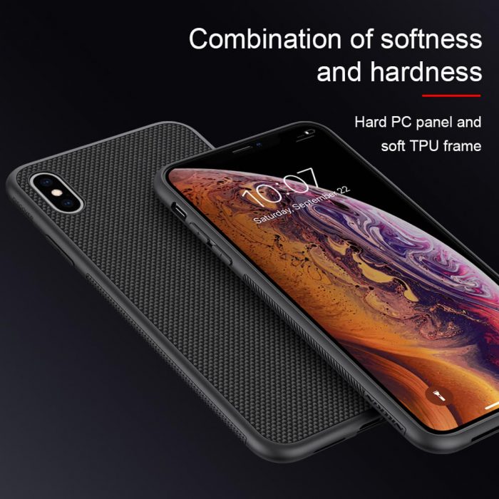 قاب نیلکین مدل texture برای گوشی اپل Iphone XXs