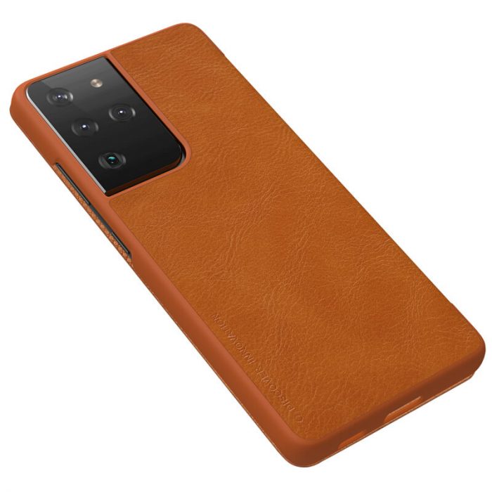 قاب چرمی اصلی سامسونگ samsung s21 ultra genuine leather case
