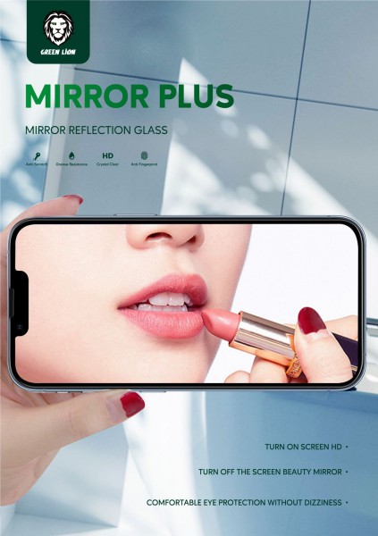 گلس گرین لاین برای اپل Iphone 13 pro max مدل Mirror Reflection Glass (1)