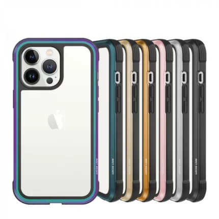 قاب گرین لاین برای اپل IPhone 13 pro مدل Hibrido