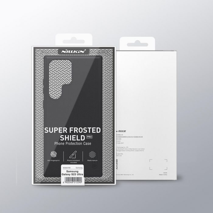 قاب نیلکین مدل Super Frosted Shield pro برای سامسونگ Galaxy 23ultra