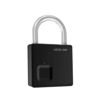 قفل اثر انگشتی اورجینال گرین لاین Green Lion Fingerprint Padlock - Black(ارسال فوری)