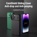 قاب نیلکین مدل Camshield pro برای گوشی ایفون iPhone 15 pro