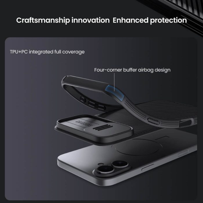 کاور نیلکین CamShield Proمناسب برای اپل iphone 16