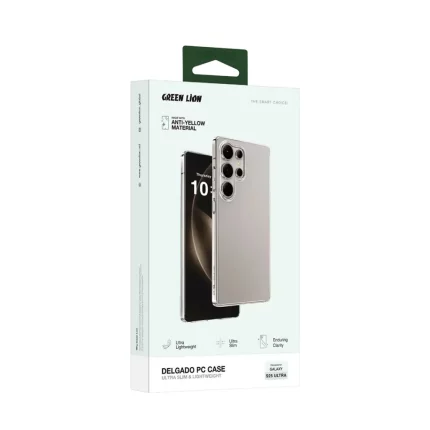 قاب کریستال گرین لاین مدل CrystalCase مناسب Samsung S25 Ultra