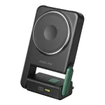 پاوربانک مگ‌سیف گرین لاین مدل Rotex MagSafe 10000mAh