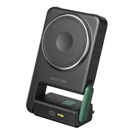 پاوربانک مگ‌سیف گرین لاین مدل Rotex MagSafe 10000mAh