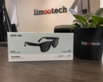 نمای فریم مشکی عینک هوشمند گرین لاین Sydney Smart Glasses