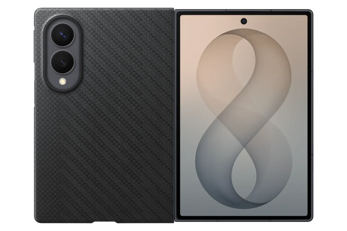 جعبه قاب اورجینال Samsung Galaxy Z Fold 8 Carbon Magnet Case