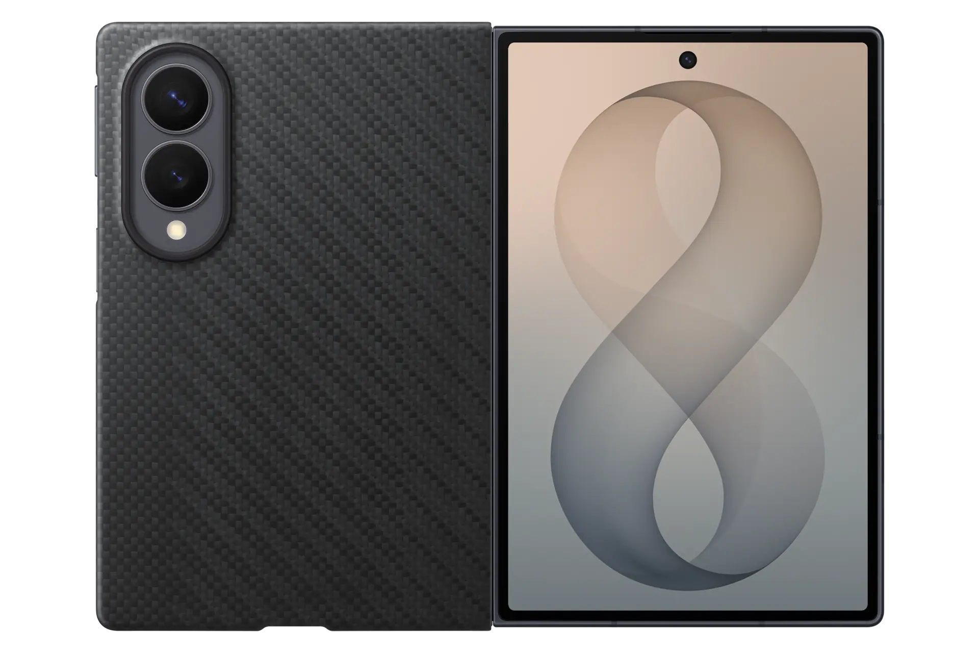 samsung-z-fold-8-carbon-magnet-case-ef-kf971.webp جعبه قاب اورجینال Samsung Galaxy Z Fold 8 Carbon Magnet Case