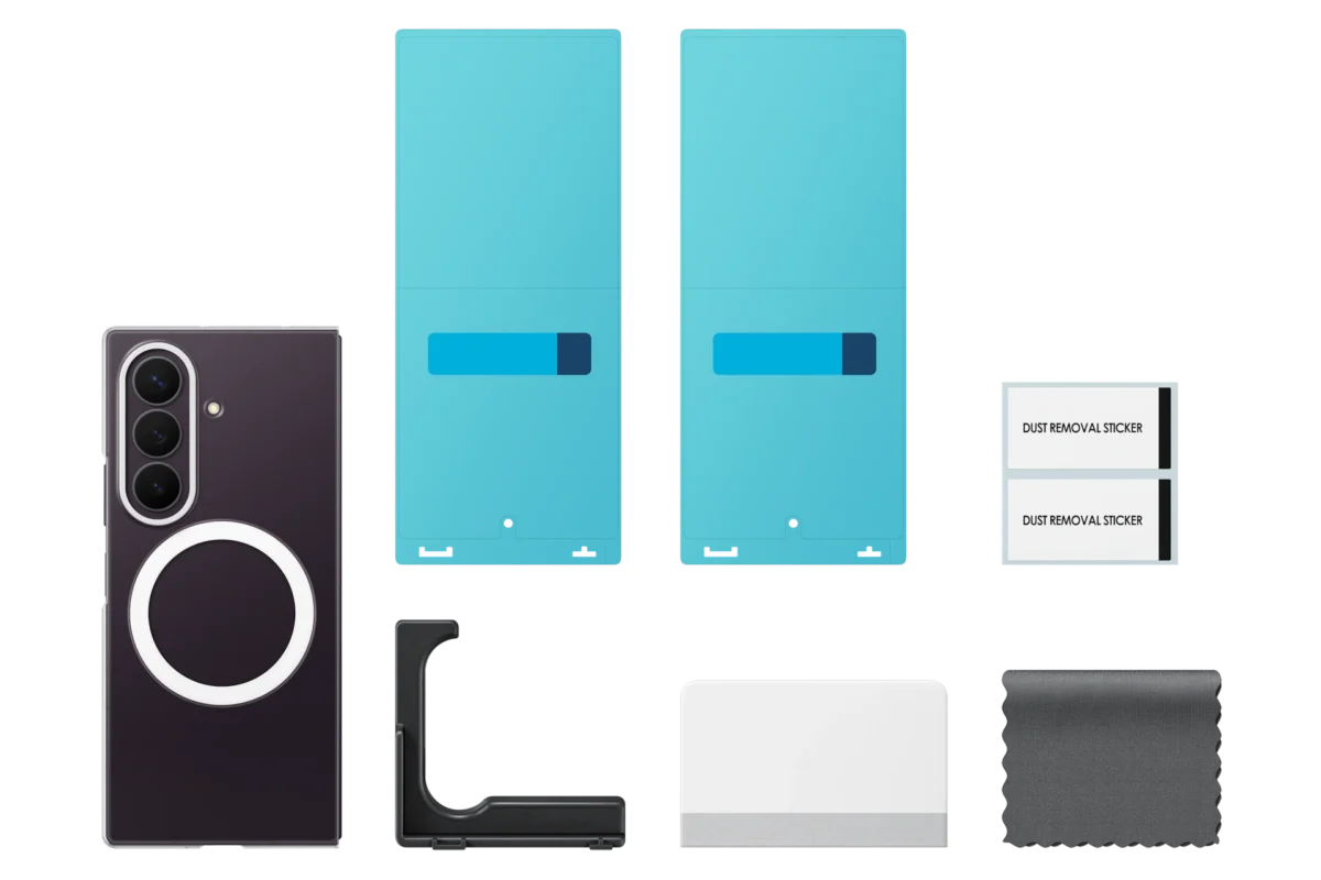 محتویات جعبه قاب اصلی Samsung Galaxy Z Fold8 Ultra