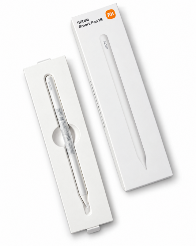دکمه‌های کاربردی قلم REDMI Smart Pen 1S بازشده ی جعبه
