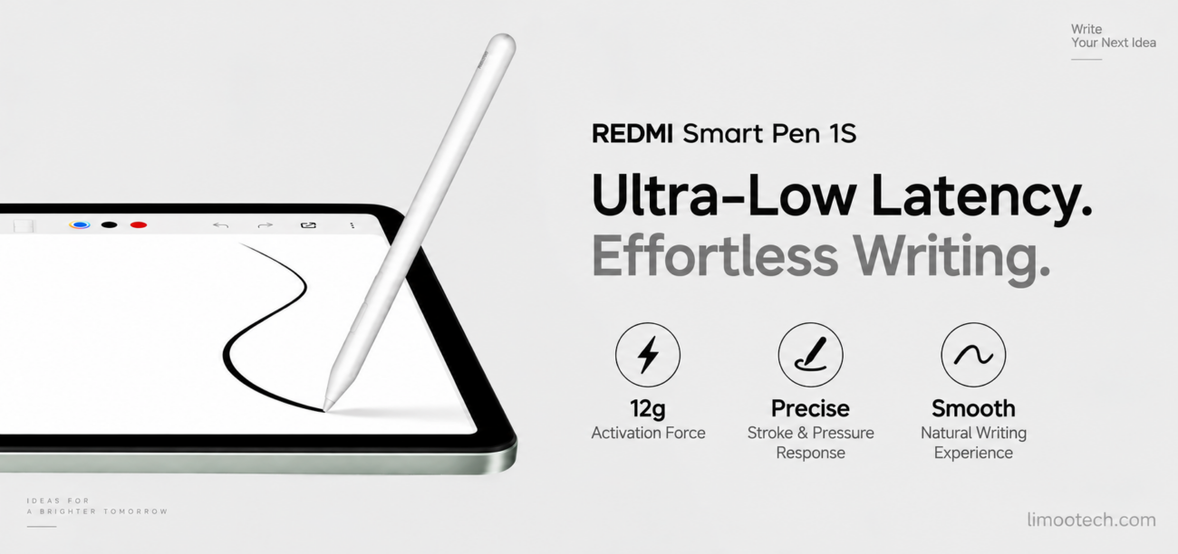 نمای قلم REDMI Smart Pen 1S در دست